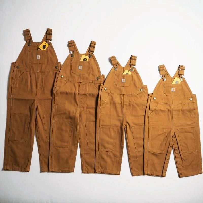 CARHARTT KIDS カーハートキッズ ブラウンダックオーバーオール CARHARTT KIDS カーハートキッズ ブラウンダックオーバーオール