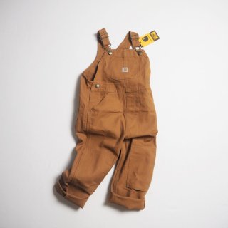  CARHARTT KIDS カーハート キッズ オーバーオール #CM8609 CANVAS BIB OVERALL /  BROWN<img class='new_mark_img2' src='https://img.shop-pro.jp/img/new/icons13.gif' style='border:none;display:inline;margin:0px;padding:0px;width:auto;' />