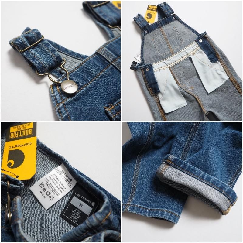 CARHARTT KIDS カーハートキッズ デニムオーバーオール #CM8665 CARHARTT KIDS カーハートキッズ デニムオーバーオール #CM8665