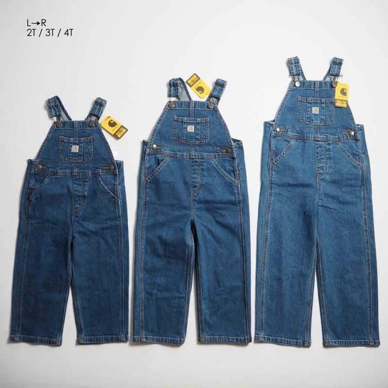 CARHARTT KIDS カーハートキッズ デニムオーバーオール #CM8665 CARHARTT KIDS カーハートキッズ デニムオーバーオール #CM8665
