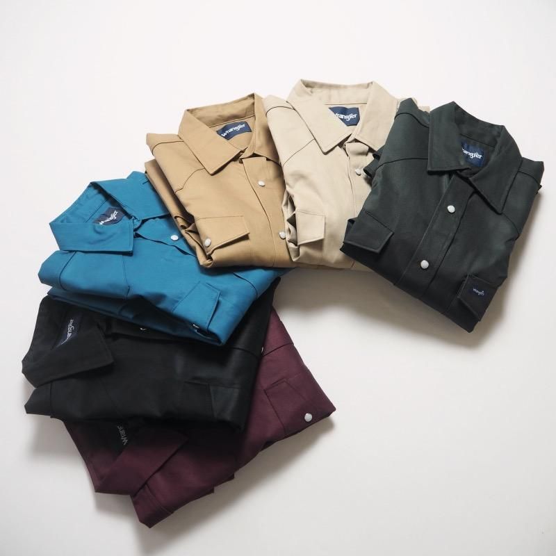Wrangler ラングラー コットンツイル ウエスタンシャツ COWBOY Wrangler ラングラー コットンツイル ウエスタンシャツ COWBOY