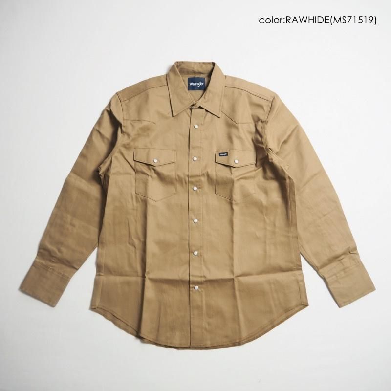 Wrangler ラングラー コットンツイル ウエスタンシャツ COWBOY Wrangler ラングラー コットンツイル ウエスタンシャツ COWBOY