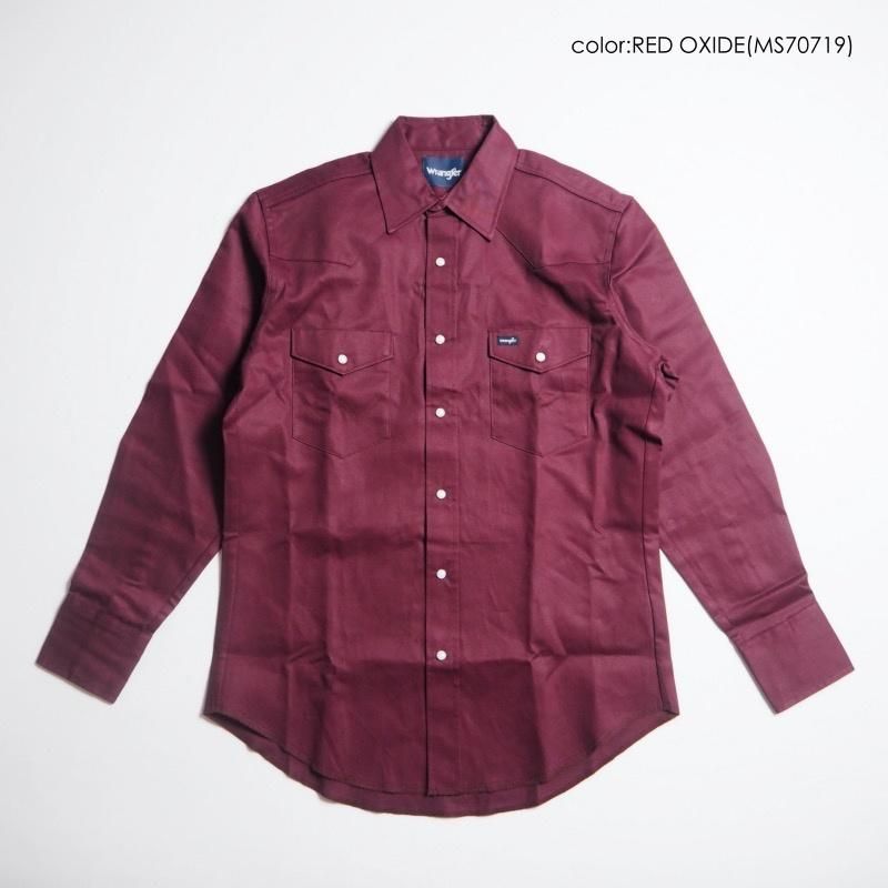 Wrangler ラングラー コットンツイル ウエスタンシャツ COWBOY Wrangler ラングラー コットンツイル ウエスタンシャツ COWBOY