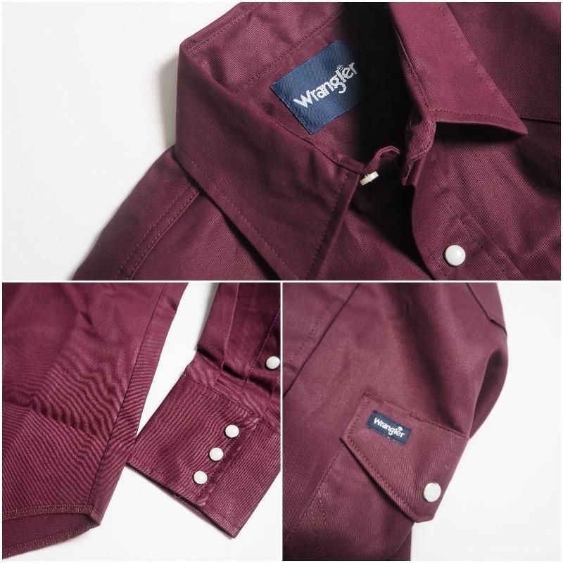 Wrangler ラングラー コットンツイル ウエスタンシャツ COWBOY Wrangler ラングラー コットンツイル ウエスタンシャツ COWBOY