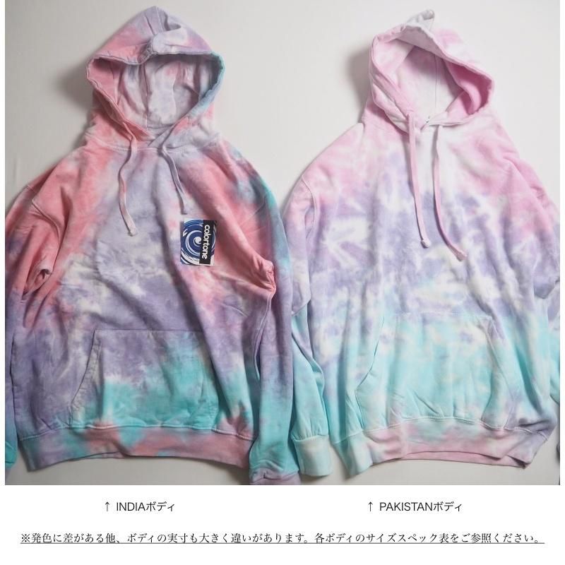カラートーン colortone USA製 タイダイ染め ビッグ パーカー カラートーン colortone USA製 タイダイ染め ビッグ パーカー