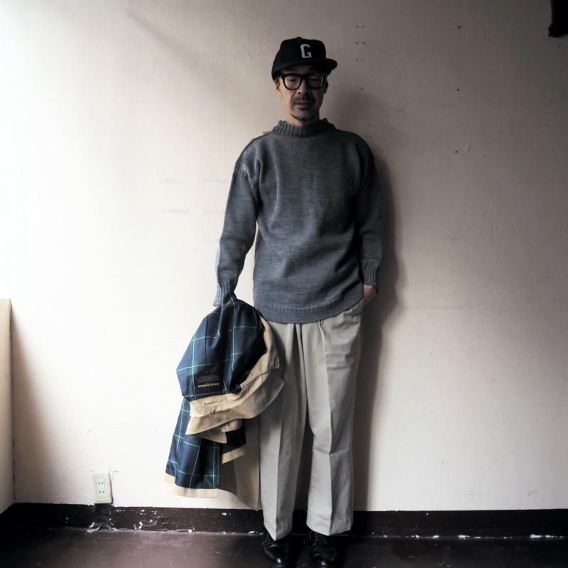 GUERNSEY WOOLLENS ガンジーウーレンズ ガンジーセーター