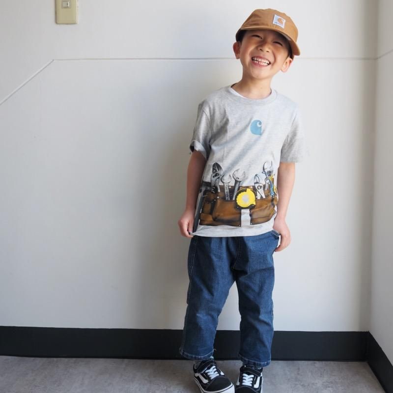 CARHARTT KIDS カーハートキッズ プリントTシャツ TOOL BELT T