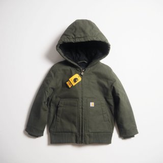 CARHARTT KIDS ϡȥå ƥ֥㥱å CANVAS INSULATED HOODED ACTIVE JACKET Ļ /  OLIVE