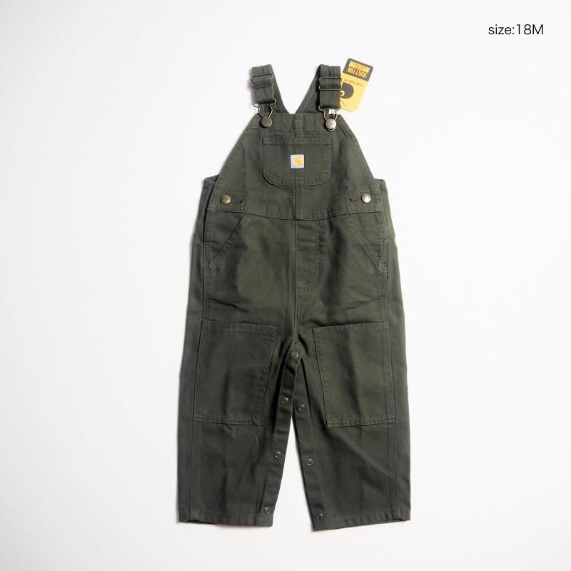 CARHARTT KIDS カーハートキッズ ブラウンダックオーバーオール