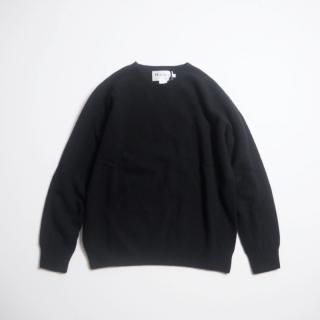 HARLEY OF SCOTLAND ϡ졼֥åȥ Υߥ 롼ͥå M4741/7 CREW NECK SWEATER / NERO(BLACK)