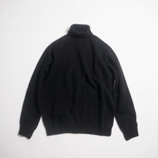 HARLEY OF SCOTLAND ϡ졼֥åȥ Υߥ ȥͥå M4741/5 POLO NECK SWEATER / NERO(BLACK)