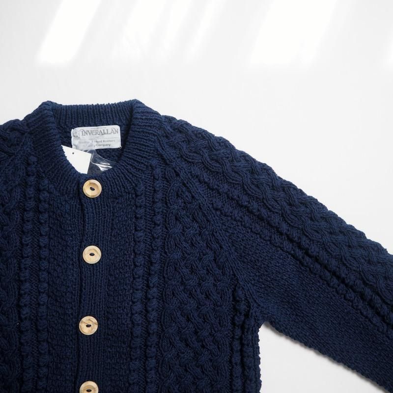 速報!! 「INVERALLAN」インディゴ染コットンカーディガン入荷