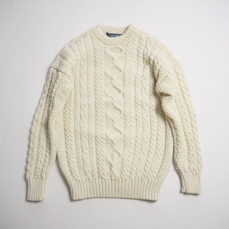 GUERNSEY WOOLLENS ガンジーウーレンズ フィッシャーマン GUERNSEY WOOLLENS ガンジーウーレンズ フィッシャーマン