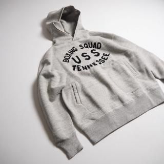 A.G.SPALDING&BROS A.G.ݥǥ󥰡֥ ץȥåȥѡ PRINT SIDE-LINE PARKA SINGLE / USS BOXING SQUAD