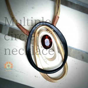 Multiple circle necklace 