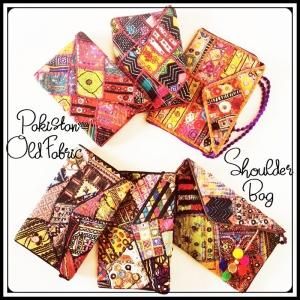 Pakistan Oldfabric ShoulderBag-1ʪ-6Pattern