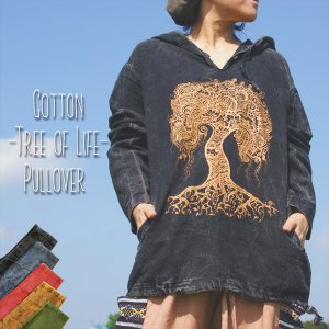 <img class='new_mark_img1' src='https://img.shop-pro.jp/img/new/icons33.gif' style='border:none;display:inline;margin:0px;padding:0px;width:auto;' />-Tree of Life-CottonPullover ＊5Color