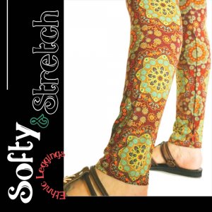 <img class='new_mark_img1' src='https://img.shop-pro.jp/img/new/icons33.gif' style='border:none;display:inline;margin:0px;padding:0px;width:auto;' />Softy&Stretch Ethnic Leggings＊3pattern