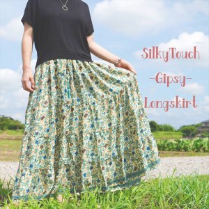 <img class='new_mark_img1' src='https://img.shop-pro.jp/img/new/icons12.gif' style='border:none;display:inline;margin:0px;padding:0px;width:auto;' />SilkyTouch GipsyLongskirt ＊3color