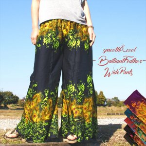 륨å Smooth&Cool WidePants Brilliant Feather 5color