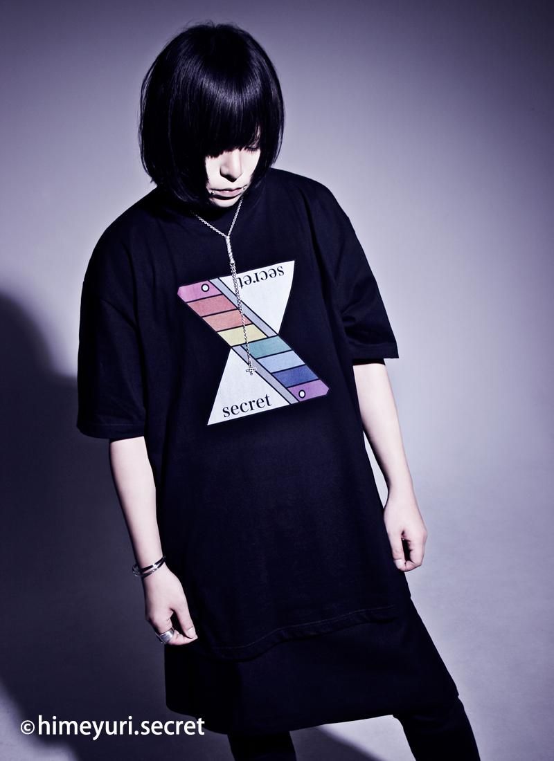 姫百合の秘密 -Tシャツ-（BLACK） - himeyuri.secret
