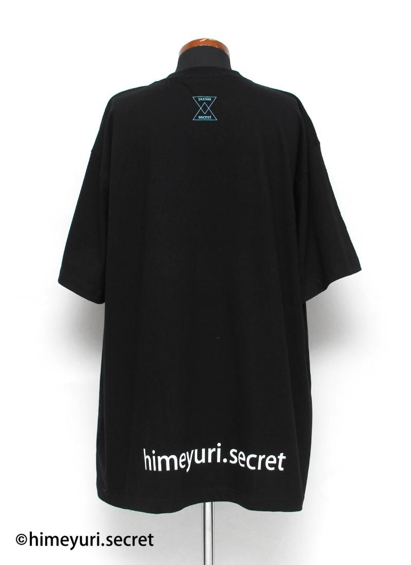 姫百合の秘密(生憎の雨。ver.)-Tシャツ-(BLACK) - himeyuri 姫百合の秘密(生憎の雨。ver.)-Tシャツ-(BLACK) - himeyuri