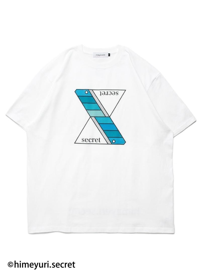 姫百合の秘密（生憎の雨。ver.）-Tシャツ-（WHITE） - himeyuri