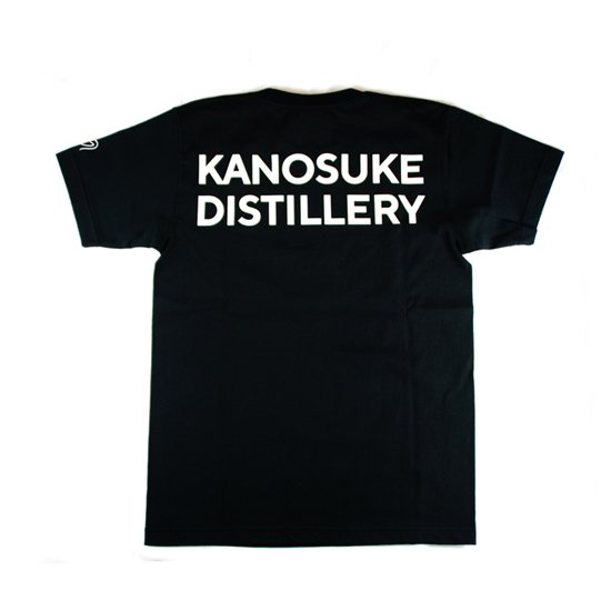 嘉之助蒸溜所オリジナル KANOSUKE Tシャツ 黒 L - KANOSUKE T-shirts 