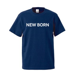 NEW BORN åT ǥ 100 - NEW BORN Kids T-shirts indigo/100