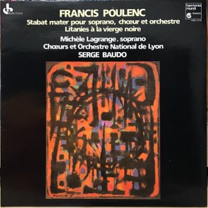 Francis Poulenc, Serge Baudo / Stabat Mater (LP)