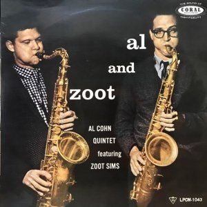 Al Cohn Quintet Featuring Zoot Sims / Al And Zoot (LP)