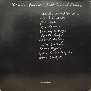 V.A. / 10+2: 12 American Text Sound Pieces (LP)