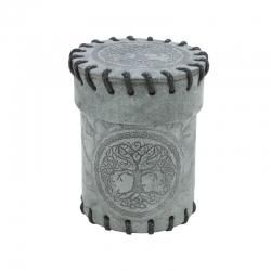 åסForest Graphite Suede Dice Cup