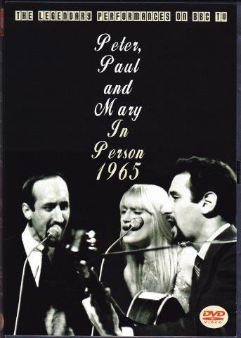 Peter Paul And Mary ピーター ポール マリー Peter Paul And Mary In Person 1965 Dvd 映詩音