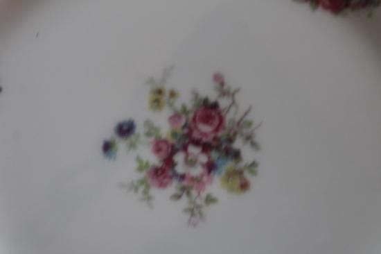 ヴィンテージ フランス The Cowell & Hubbard ガーランド プレート