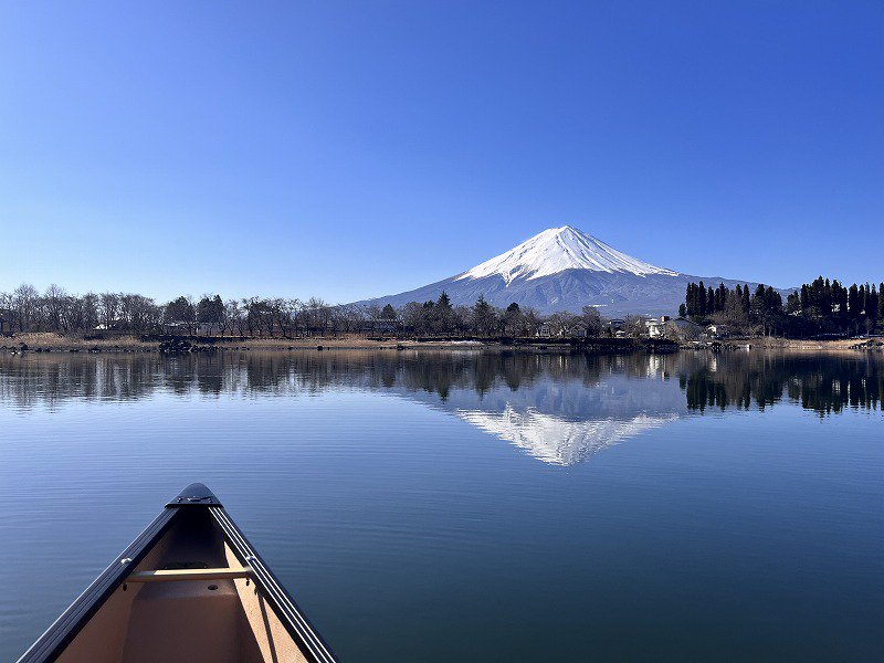 湖上 逆さ富士
