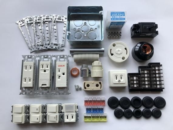 第二種電気工事士技能試験対策 配線器具 電線 第二種電気工事士技能試験対策 配線器具 電線