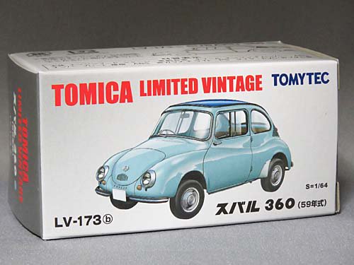 トミカリミテッドヴィンテージ LV-173b スバル360(水色)1959年式 通販 買取 ミニカーショップ カフェタイム