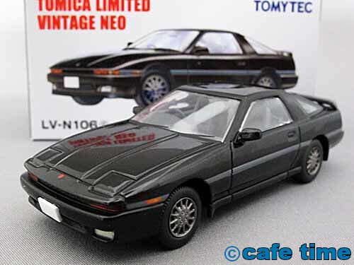 トミカリミテッドヴィンテージ NEO 1/64 TLV-N106c スープラ 2.0GT(ブラック) 完成品 ミニカー(278962) TOMYTEC(トミーテック)