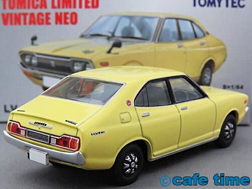 [TOMICA LIMITED VINTAGE NEO LV-N188b 1/64] NISSAN VIOLET 1600SSS 1973  (Yellow)