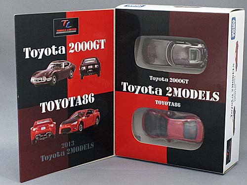 トミカリミテッド トヨタ 2MODELS トヨタ2000GT/トヨタ86(2台セット 