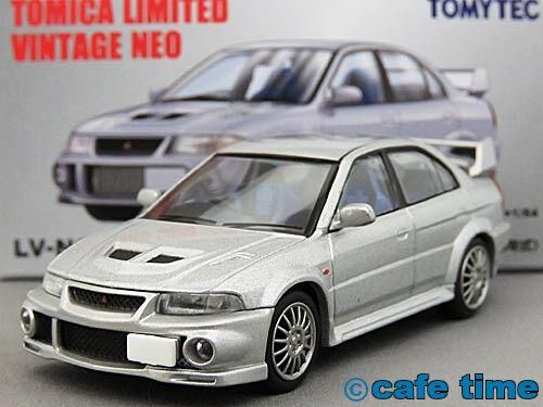 トミカリミテッドヴィンテージ NEO ランサーGSR エボリューションⅣ 銀/黒 トミカリミテッドヴィンテージ NEO ランサーGSR
