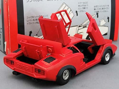 バンダイ エグザトコレクション 1/43 ランボルギーニ カウンタックLP500S(赤)通販 買取 ミニカーショップ カフェタイム