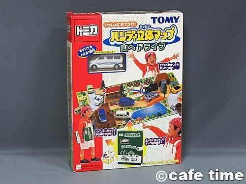 トミカ ハンディ立体マップ 山へドライブ 23 マツダ ボンゴ フレンディ付属 箱未開封 通販 買取 ミニカーショップ カフェタイム