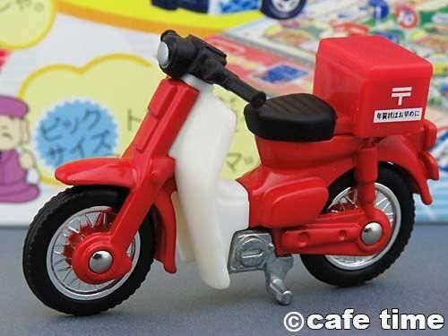 トミカおたのしみボックス02 D スーパーカブ 郵便カブ 通販 買取 ミニカーショップ カフェタイム