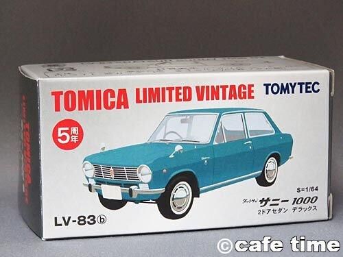 TOMICA LIMITED VINTAGE サニー1000 2ドアDX セット LV-83c サニー1000 2ドアセダンDX（白） | 製品をさがす | tomica