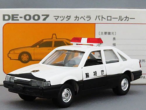 トミカダンディ DE7-2 マツダ カペラ パトロールカー(日本製)通販 買取
