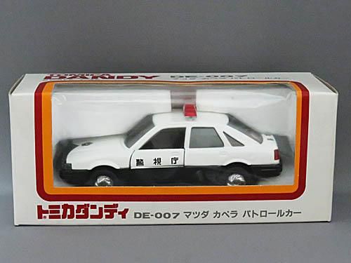 トミカダンディ DE7-2 マツダ カペラ パトロールカー(日本製