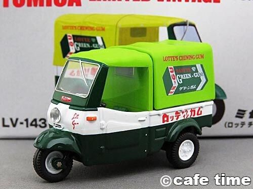 超激安 ☆1/64☆ダイハツ ミゼット☆ロッテ・ナショナルの店☆LV-143a・b・c トミカリミテッド