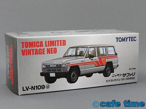 新品未使用トミカリミテッドビンテージネオ　 ニッサンサファリ２台 トミカリミテッドヴィンテージ NEO 1/64 日産 サファリ